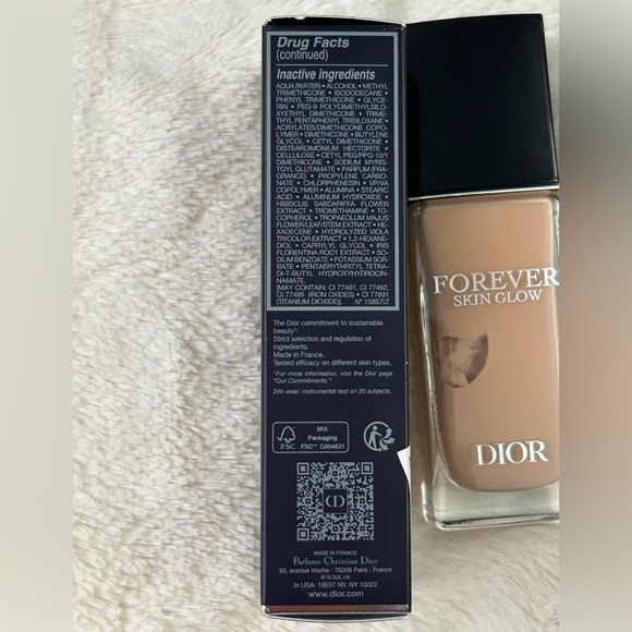 NEW Dior Forever Skin Glow Foundation - Picture 7 of 9